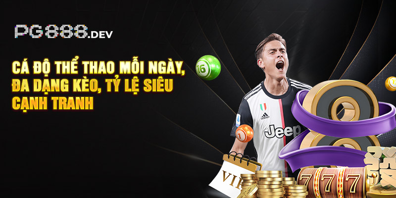 Cá độ thể thao mỗi ngày, đa dạng kèo, tỷ lệ siêu cạnh tranh